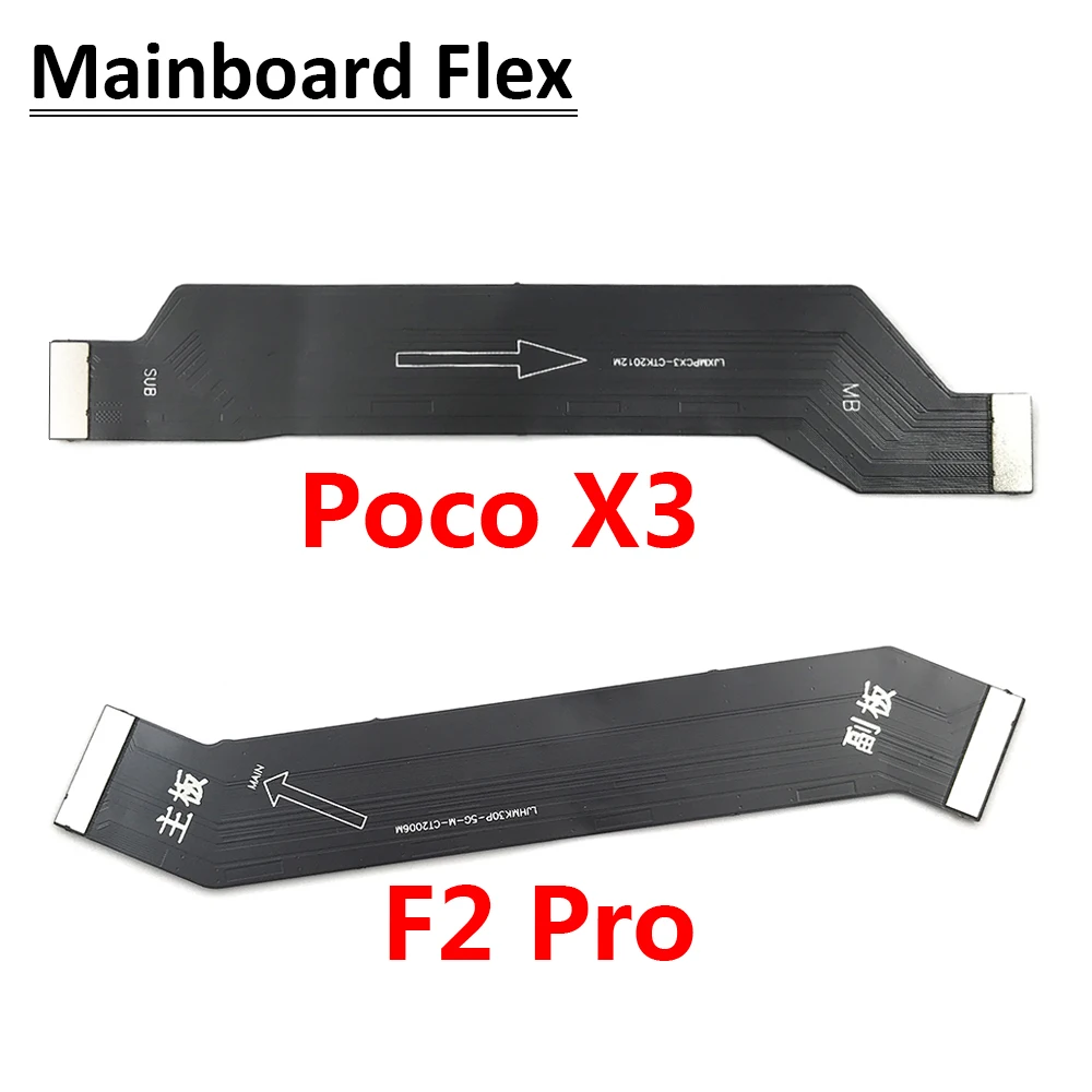 New Main Motherboard Flex Cable For Xiaomi Mi Poco X3 NFC Global Version F3 / Mi 10T 11T Lite / Poco F2 Pro / Mi 10 11 Lite
New Main Motherboard Flex Cable For Xiaomi Mi Poco X3 NFC Global Version F3 / Mi 10T 11T Lite / Poco F2 Pro / Mi 10 11 Lite