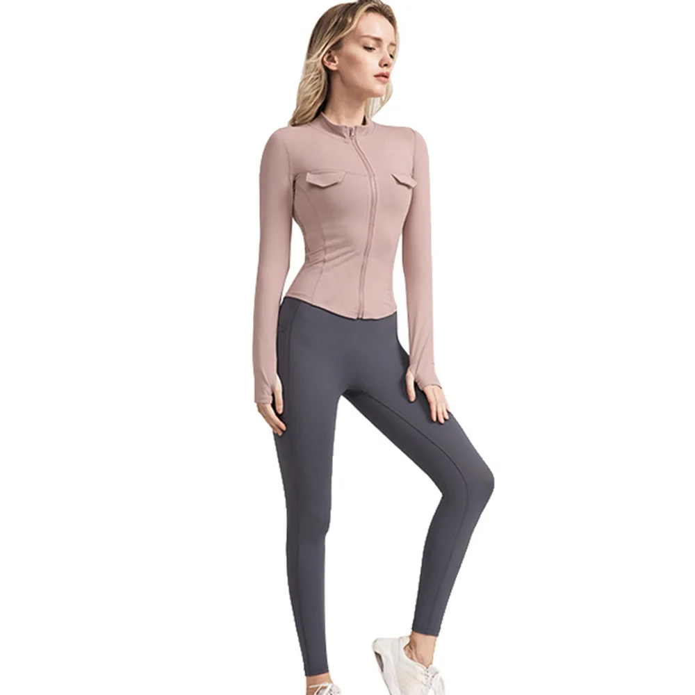 Stand-up collar zip sports jacket
Stand-up collar zip sports jacket