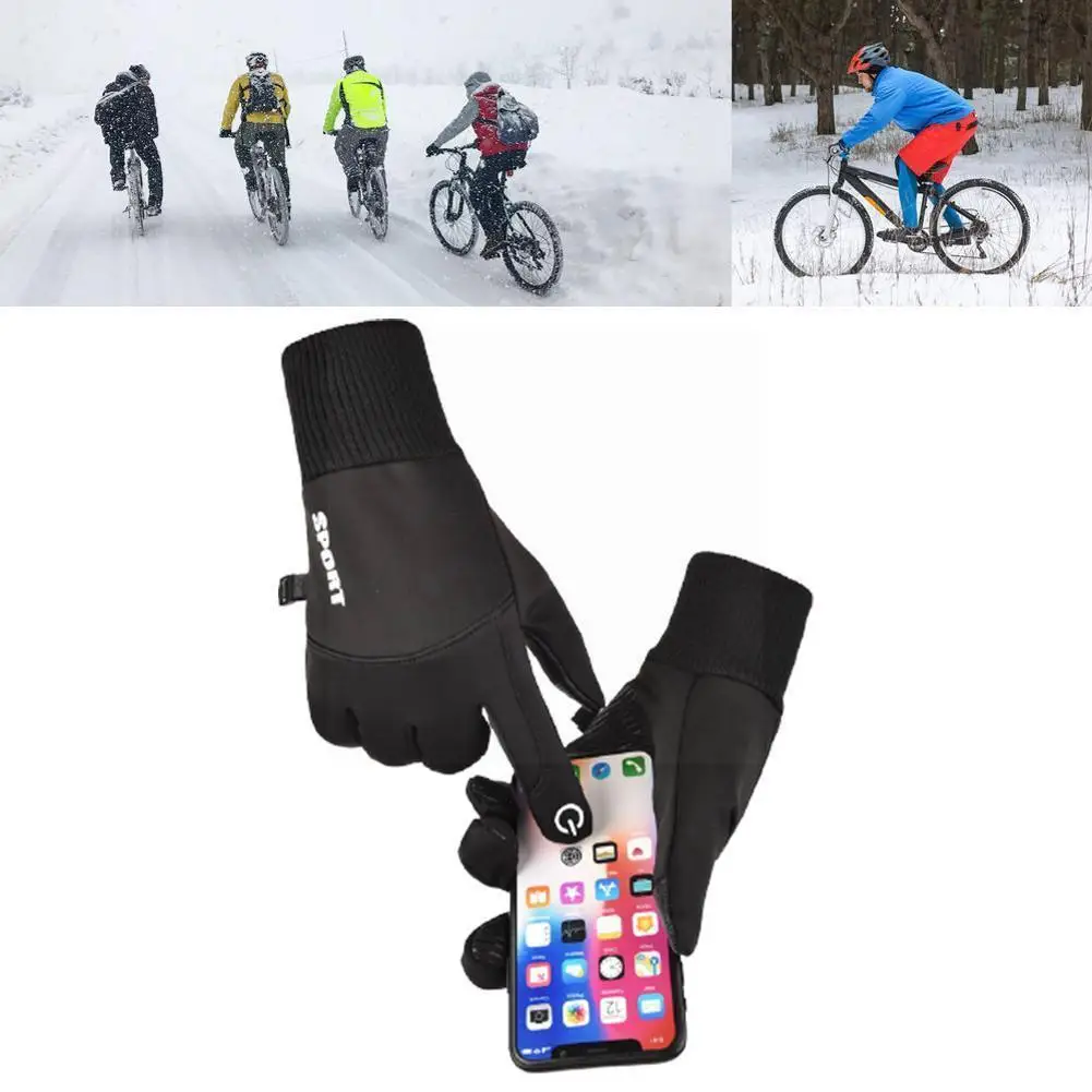 Mens Womens Spring Winter Waterproof Screen Plus Velvet Fashion Ski Windproof Riding Non-slip Outdoor Gloves Gloves W Q8k7
Mens Womens Spring Winter Waterproof Screen Plus Velvet Fashion Ski Windproof Riding Non-slip Outdoor Gloves Gloves W Q8k7