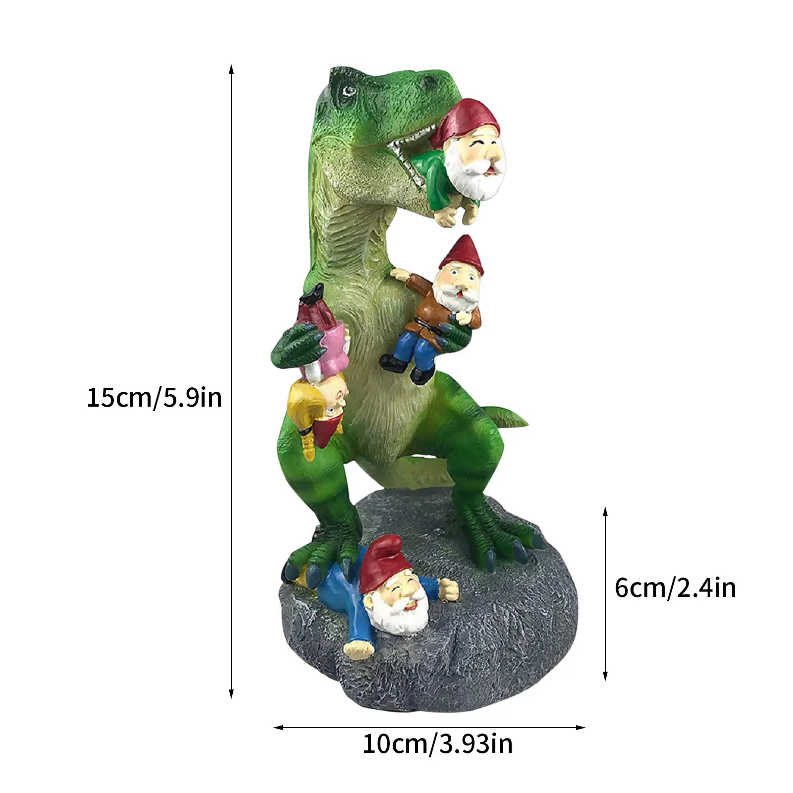 Outdoor Garden Gnomes Statue Best Art Decor For Home Office Harmless Resin Material Dinosaur Tabletop Ornaments
Outdoor Garden Gnomes Statue Best Art Decor For Home Office Harmless Resin Material Dinosaur Tabletop Ornaments