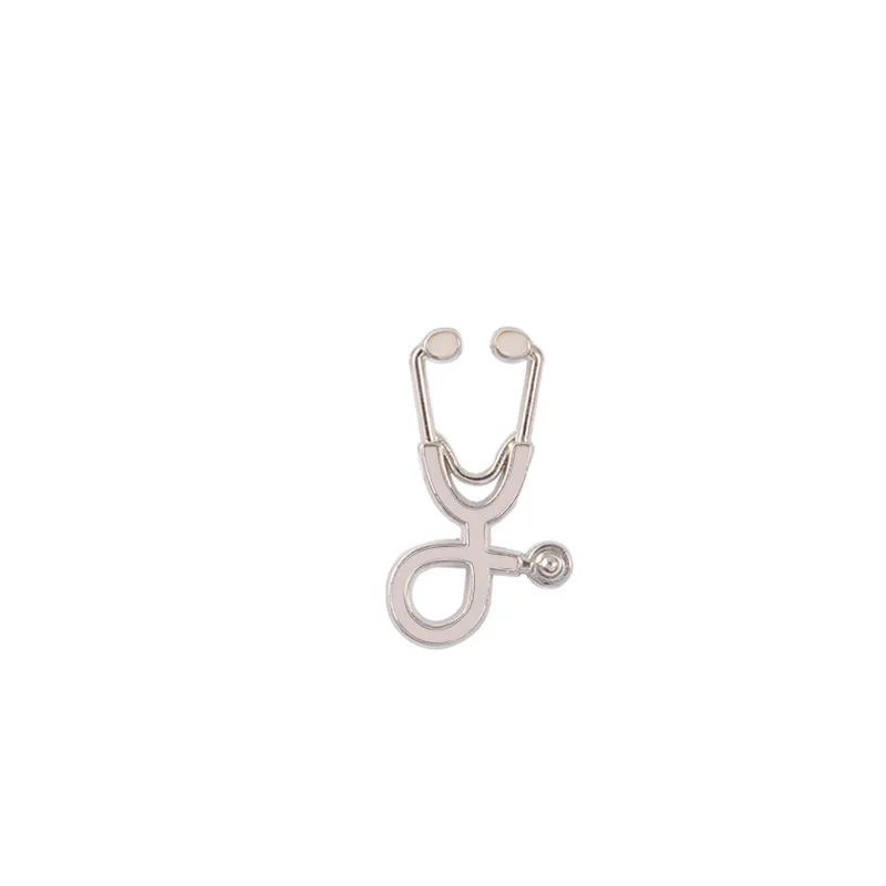Doctors Nurses Gold Sliver Mini Stethoscope Brooches Pins Jackets Coat Lapel Pin Bag Button Collar Badges Gifts Medical Jewelry
Doctors Nurses Gold Sliver Mini Stethoscope Brooches Pins Jackets Coat Lapel Pin Bag Button Collar Badges Gifts Medical Jewelry