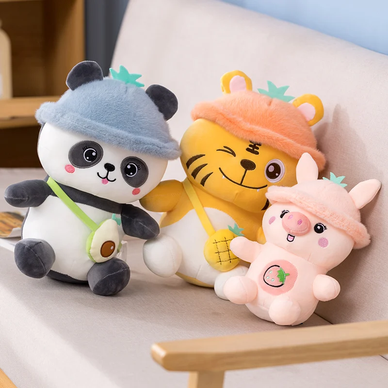25-50cm kawaii fruit animal plush toy cartoon panda baby children's companion doll creative home decoration Juguetes de peluche
25-50cm kawaii fruit animal plush toy cartoon panda baby children's companion doll creative home decoration Juguetes de peluche