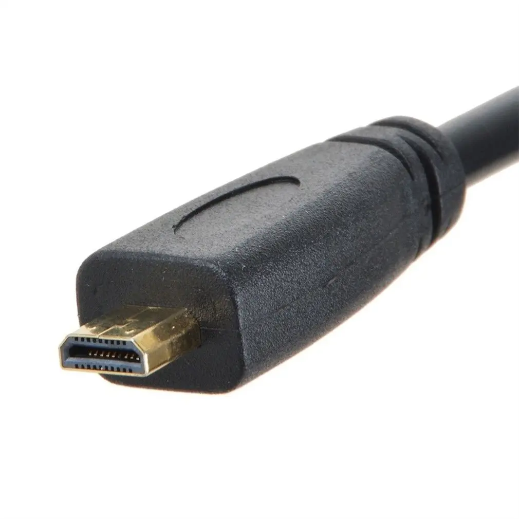 1 м 1080P Micro HDMI-совместимый адаптер HDMI прочный кабель шнур для телефона планшета