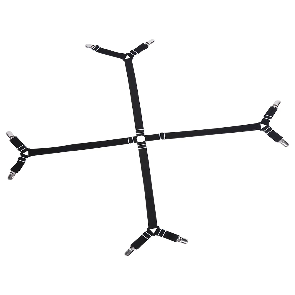 Elastic Crisscross Bed Mattress Sheet Straps Clips Triangle Grippers Holder Fasteners BlackSheet Straps
Elastic Crisscross Bed Mattress Sheet Straps Clips Triangle Grippers Holder Fasteners BlackSheet Straps