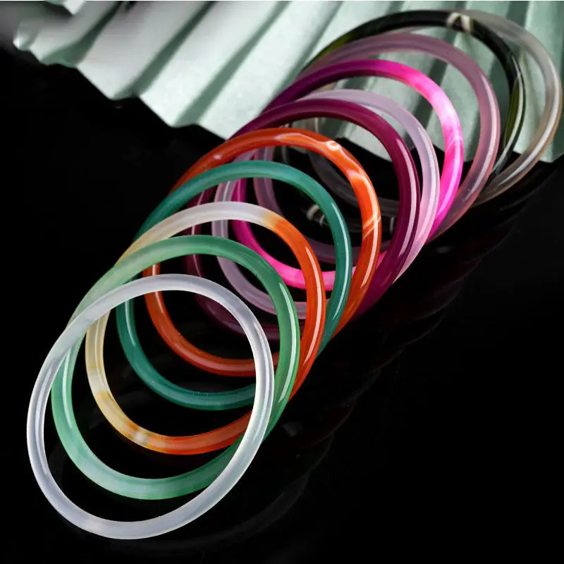 Ice-like Chalcedony Jingle Bracelet Natural Lychee Jelly Emerald Green White Blype Pink Crystal Agate
Ice-like Chalcedony Jingle Bracelet Natural Lychee Jelly Emerald Green White Blype Pink Crystal Agate