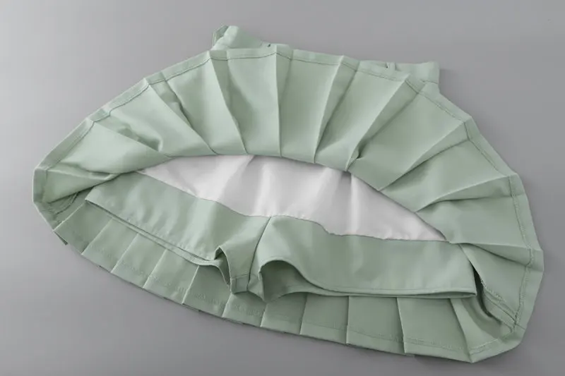 Hipster Retro Stripe High Waist Pleated Skirt Women Streetwear Mini Skirts Jk Uniform School Preppy Style Green Skirt Mujer
Hipster Retro Stripe High Waist Pleated Skirt Women Streetwear Mini Skirts Jk Uniform School Preppy Style Green Skirt Mujer