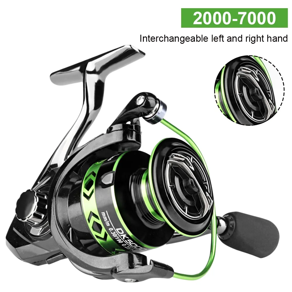 New All Metal Black Fishing Reel Freshwater And Seawater Dual Use Big Pulling Drag Spinning Reel Durable Carp Fishing
New All Metal Black Fishing Reel Freshwater And Seawater Dual Use Big Pulling Drag Spinning Reel Durable Carp Fishing