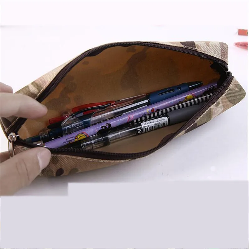 New 1Pcs Camouflage Prints Pencil Bag Case Men Women Cosmetic Makeup Bag Pouches Ladies Travel Organizer Bag Makeup Brushes Box
New 1Pcs Camouflage Prints Pencil Bag Case Men Women Cosmetic Makeup Bag Pouches Ladies Travel Organizer Bag Makeup Brushes Box