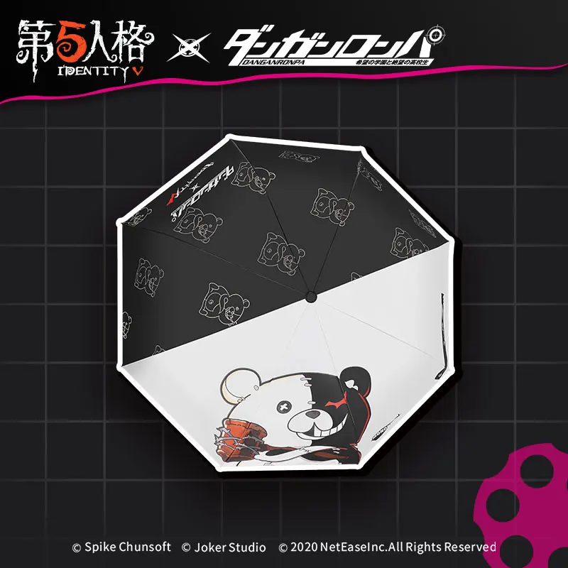Anime Official Identity V x Dangan Ronpa Danganronpa Monokuma Portable Fold Umbrella Parasol Travel Rian Sunny Cosplay Xmas Gift
Anime Official Identity V x Dangan Ronpa Danganronpa Monokuma Portable Fold Umbrella Parasol Travel Rian Sunny Cosplay Xmas Gift