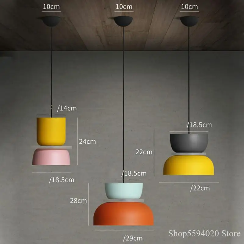 Designer's Lustre Pendant Lights Simple Modern Pendant Lights Halo Hanglamp Nordic Loft Lustres Makaron Lamparas Lighting
Designer's Lustre Pendant Lights Simple Modern Pendant Lights Halo Hanglamp Nordic Loft Lustres Makaron Lamparas Lighting