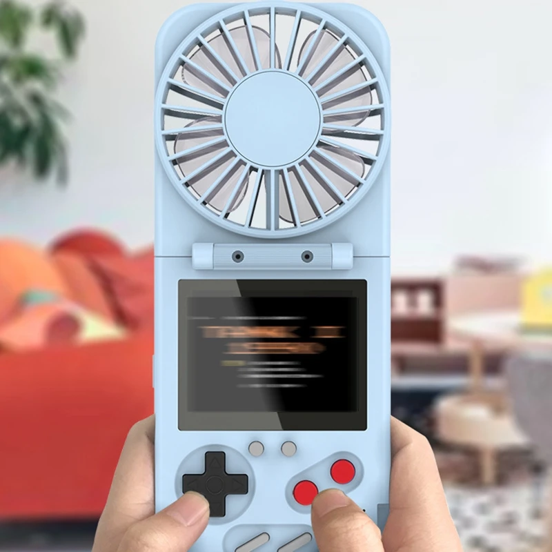 Portable Fan, Rechargeable Battery 800MAh Folding USB Fan Handheld Retro Game Console with 500 Games
Portable Fan, Rechargeable Battery 800MAh Folding USB Fan Handheld Retro Game Console with 500 Games