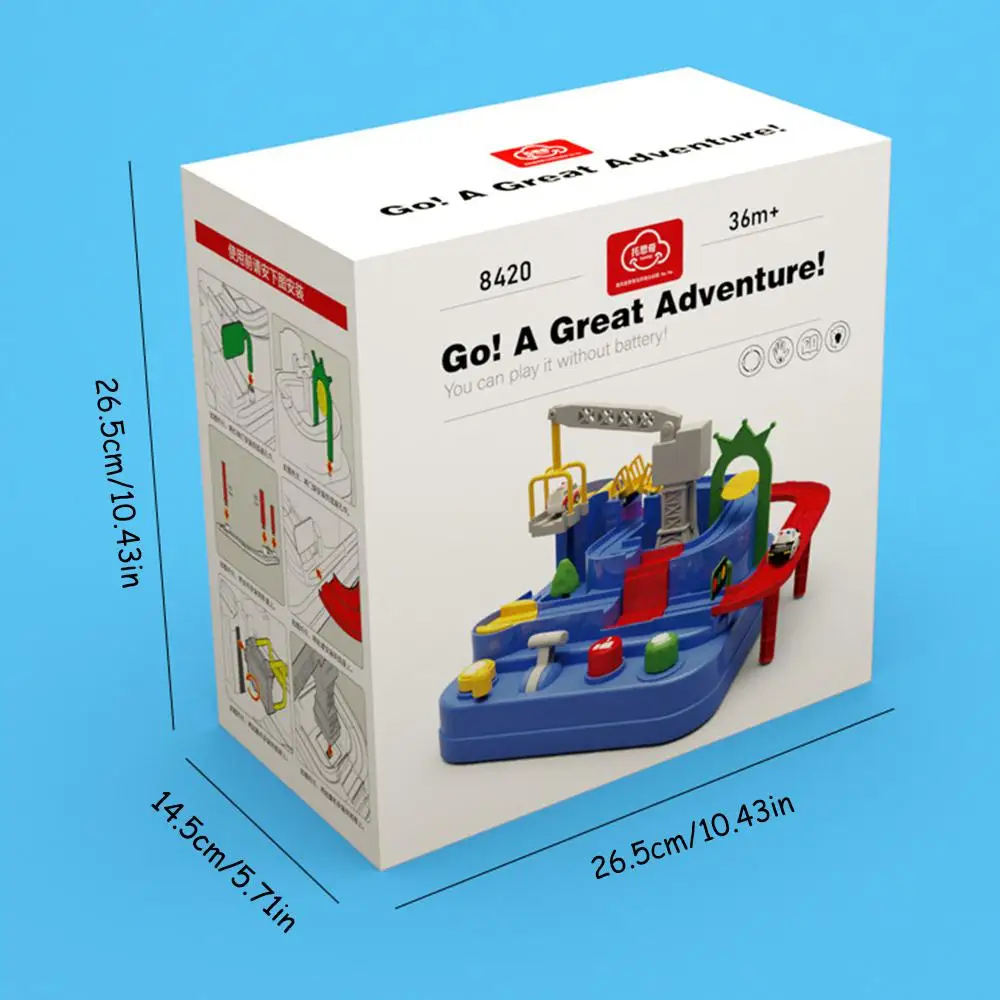 Manual Car Adventure Track Toys For Boys Child Educational Zoo Subway Train Vehicles Adventure Toys Parking Lot Simulation Gift
Manual Car Adventure Track Toys For Boys Child Educational Zoo Subway Train Vehicles Adventure Toys Parking Lot Simulation Gift