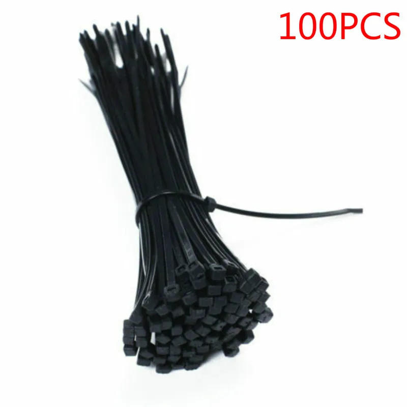 100pcs/bag Assorted Self-locking Nylon Wire Wrap Zip Ties Fastening Strap Plasticwith black fastening ring 3x150mm
100pcs/bag Assorted Self-locking Nylon Wire Wrap Zip Ties Fastening Strap Plasticwith black fastening ring 3x150mm