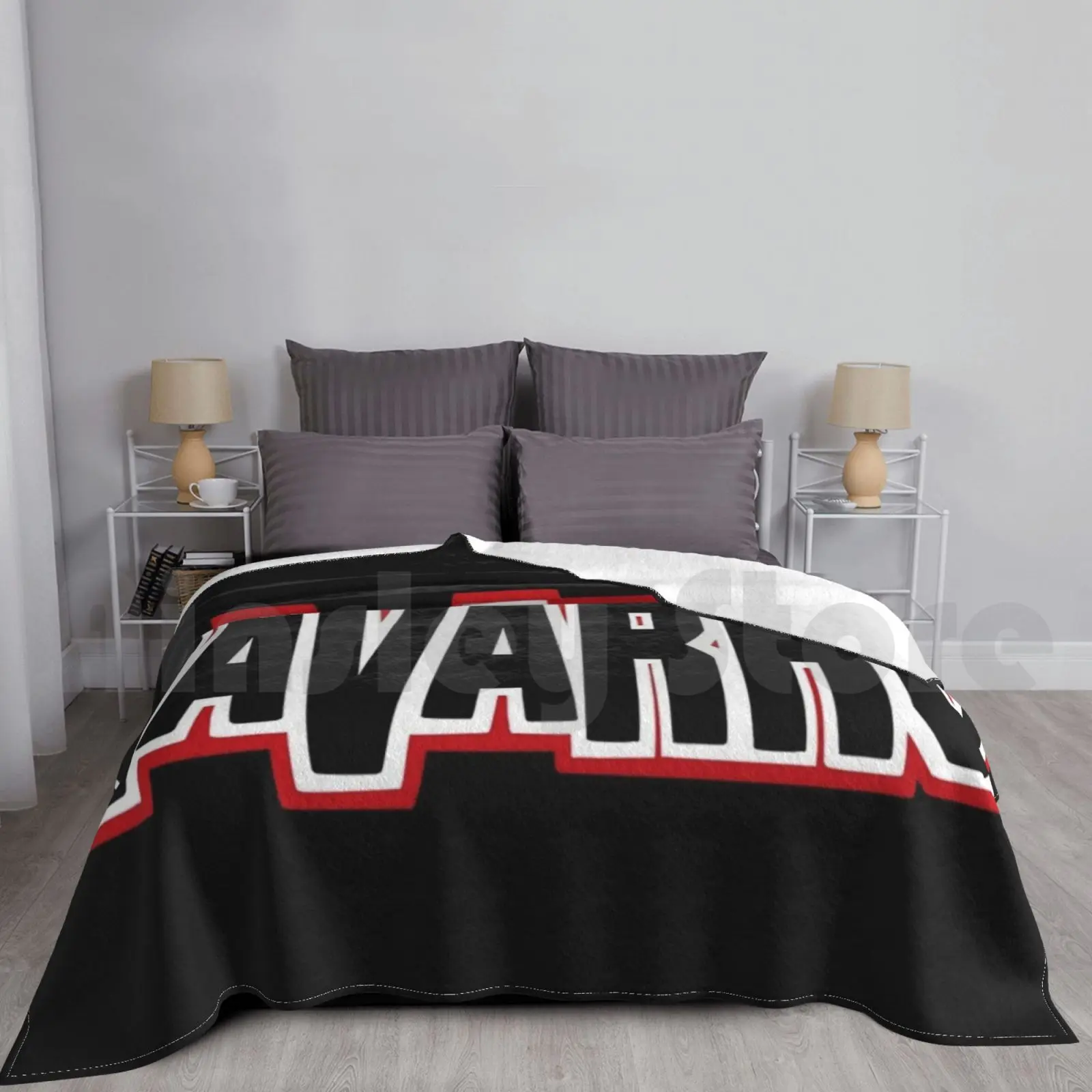 

Navarro Cheer Logo-Black Blanket For Sofa Bed Travel Navarro Cheer Netflix Cheer Netflix Gabi Butler Monica