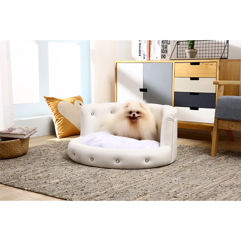 Роскошные Изящные удобные диваны для кровати премиум-класса для домашних питомцев, новый дизайн 
Роскошные Изящные удобные диваны для кровати премиум-класса для домашних питомцев, новый дизайн