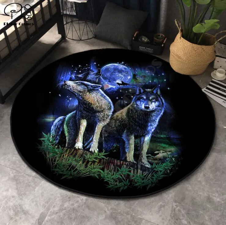 

animals deer pattern carpet Square Anti-Skid Area Floor Mat 3D Rug Non-slip Mat Dining Room Living Room Soft Bedroom Carpet