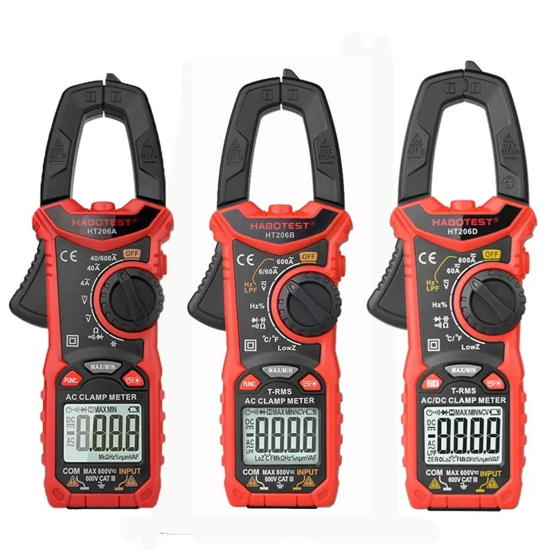 AC DC Digital Clamp Meter Multimeter NCV Ohm Hertz Tester True RMS High Precision Capacitance NCV Ohm Hz Tester Fast Shipping
AC DC Digital Clamp Meter Multimeter NCV Ohm Hertz Tester True RMS High Precision Capacitance NCV Ohm Hz Tester Fast Shipping