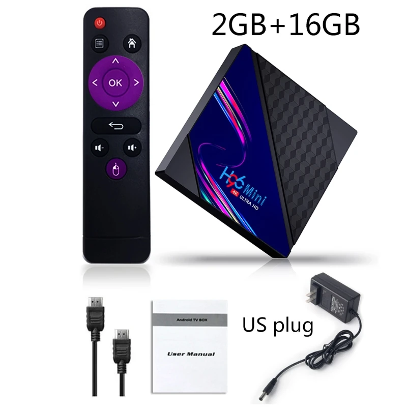 H96mini RK3318 And roid 10.0 Smart TV Box 2.4G&5G Dual Wifi BT4.0 Media Player K3NB
H96mini RK3318 And roid 10.0 Smart TV Box 2.4G&5G Dual Wifi BT4.0 Media Player K3NB