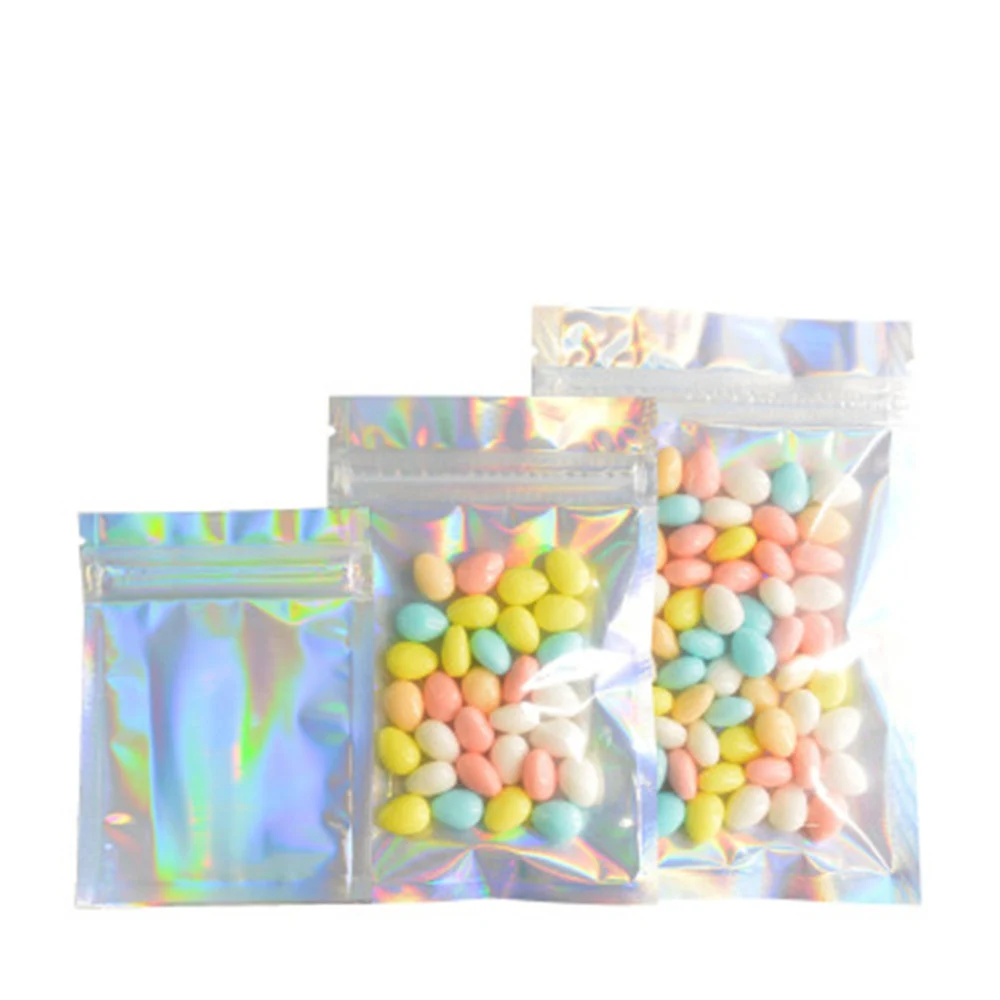 100Pcs Zip Lock Plastic Aluminum Foil Package Bag Self Seal Mylar Snack Beans Gifts Sundries Pouches Storage Bags
100Pcs Zip Lock Plastic Aluminum Foil Package Bag Self Seal Mylar Snack Beans Gifts Sundries Pouches Storage Bags