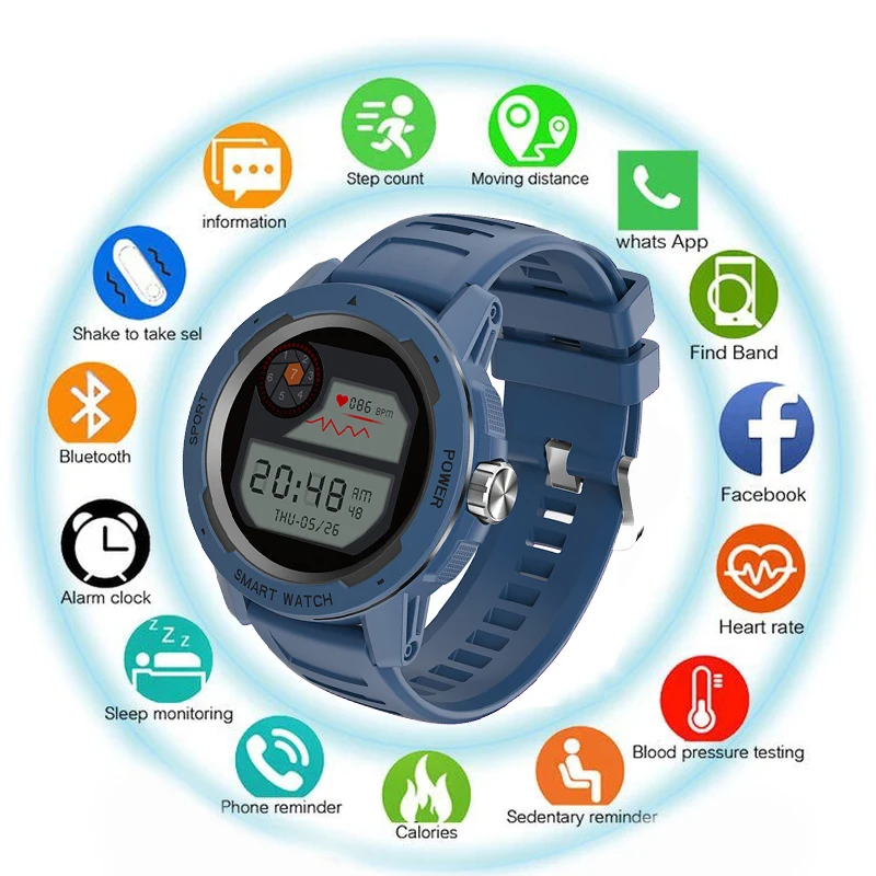 2021 New Fashion Smart Watch Men's Full Touch Screen Waterproof Smart Watch For Android IOS Sports Fitness Tracker Smart Watch
2021 New Fashion Smart Watch Men's Full Touch Screen Waterproof Smart Watch For Android IOS Sports Fitness Tracker Smart Watch