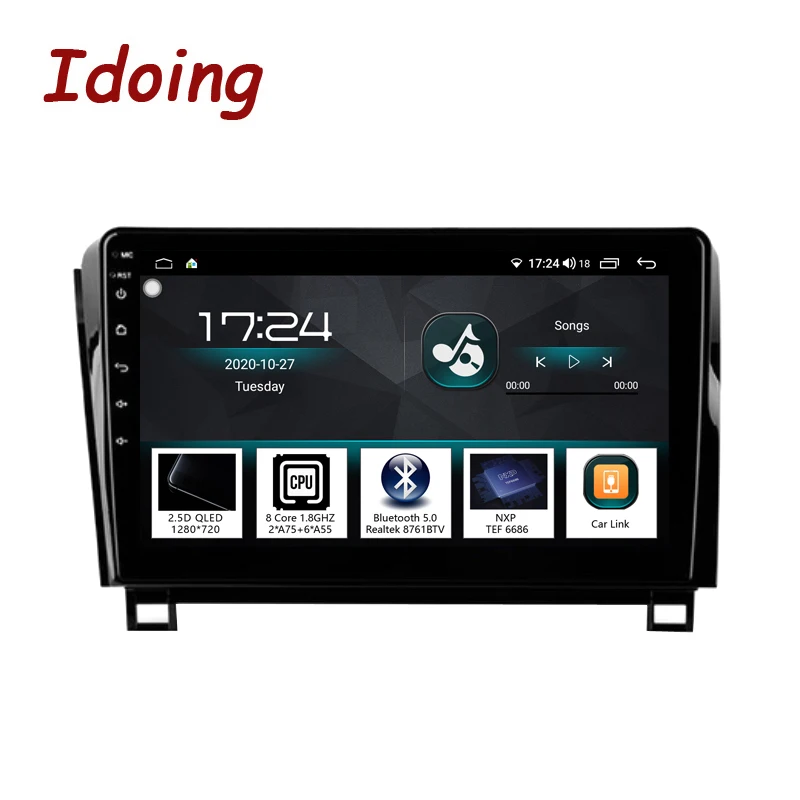 Idoing 10.2"4G+64G DSP Car Android Multimedia Player For Toyota Tundra XK50 2007-2013 Sequoia XK60 2008 GPS Navigation Head Unit
Idoing 10.2"4G+64G DSP Car Android Multimedia Player For Toyota Tundra XK50 2007-2013 Sequoia XK60 2008 GPS Navigation Head Unit