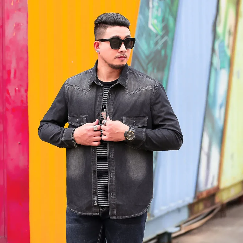 2020 New Fashion Solid Long Sleeve Shirts Men Shirts Casual Comfortable Shirt Men 100% Cotton Streetwear Tops XXL-6XL Colthes
2020 New Fashion Solid Long Sleeve Shirts Men Shirts Casual Comfortable Shirt Men 100% Cotton Streetwear Tops XXL-6XL Colthes