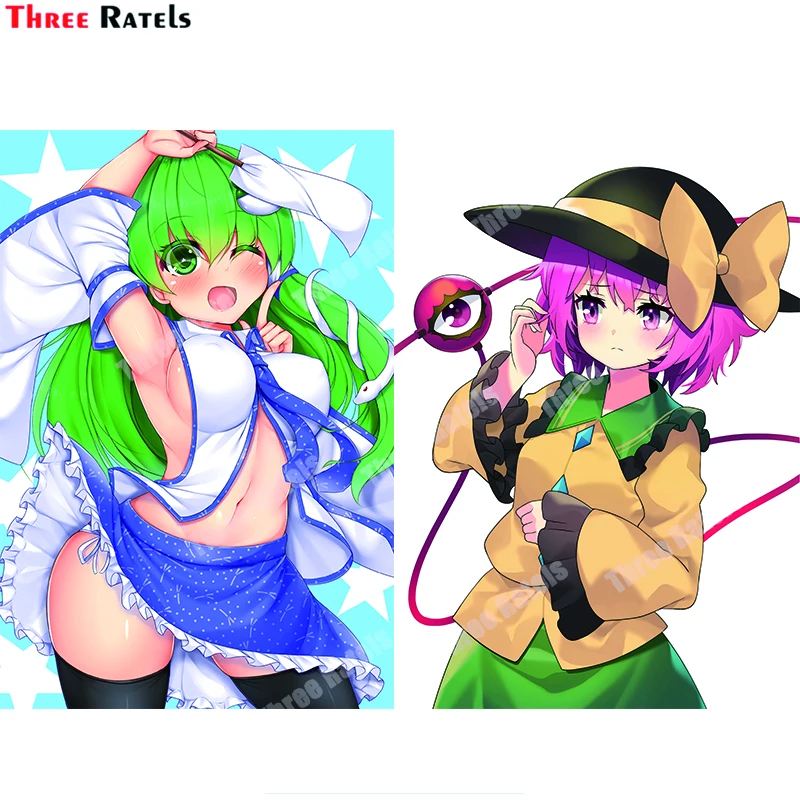 Наклейки Three Ratels A847 Komeiji Koishi и Komeiji Satori Touhou для стайлинга автомобиля, автомобильные аксессуары, декоративные виниловые наклейки
Наклейки Three Ratels A847 Komeiji Koishi и Komeiji Satori Touhou для стайлинга автомобиля, автомобильные аксессуары, декоративные виниловые наклейки