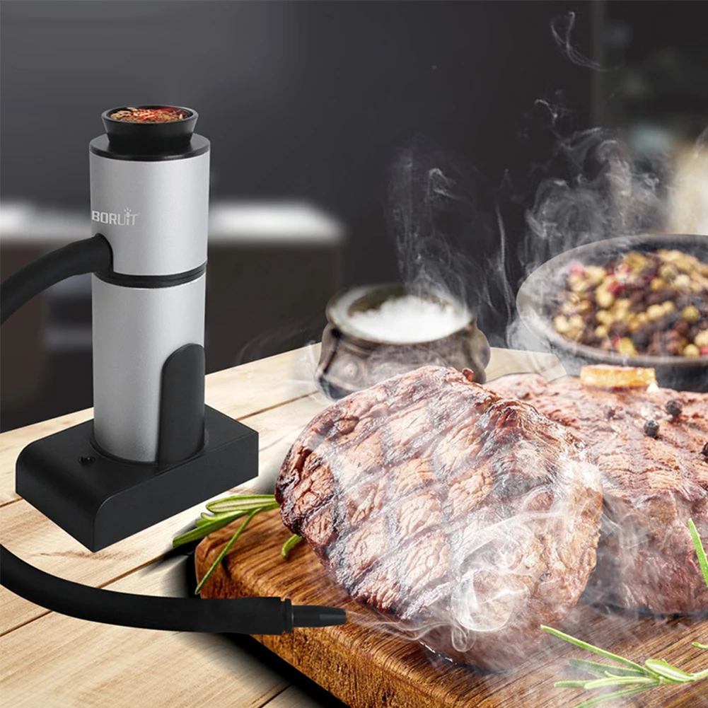 1pc Newest Portable Handheld Cold Smoking Gun With Electric Food Kitchen Tools Smoker Woodchips Smoke Infuser Machine for BBQ
1pc Newest Portable Handheld Cold Smoking Gun With Electric Food Kitchen Tools Smoker Woodchips Smoke Infuser Machine for BBQ