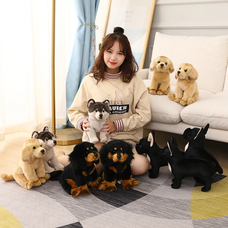 Cute Dog Plush Toy Wolf/Schnauzer/Pomeranian/Labrador/Bulldog Plush Stuffed Simulation Puppy Teddy Baby Doll Gift for Children
Cute Dog Plush Toy Wolf/Schnauzer/Pomeranian/Labrador/Bulldog Plush Stuffed Simulation Puppy Teddy Baby Doll Gift for Children
