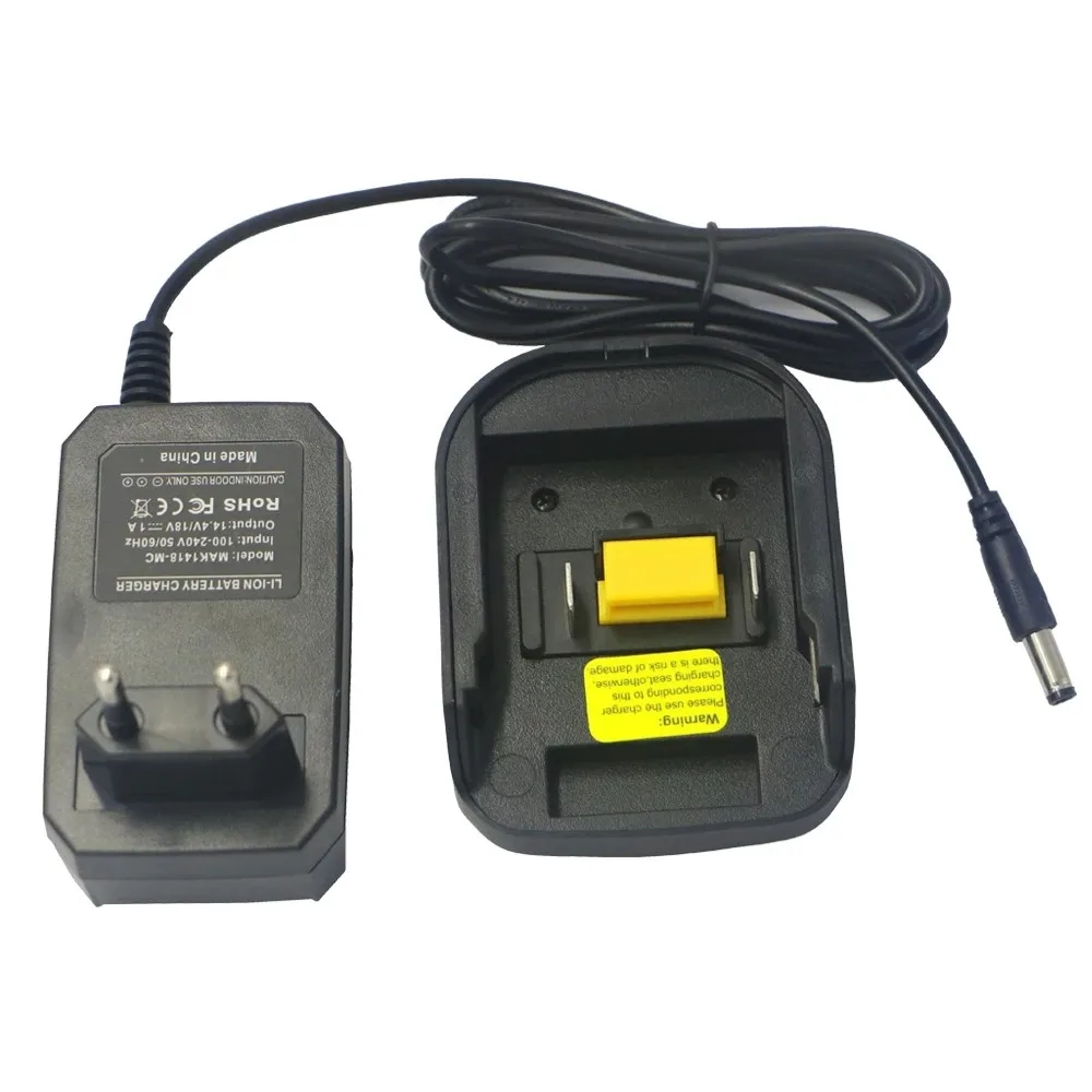 Lithium Battery Charger For Engine BL1430 BL1830 14.4V 18V Lithium Battery EU Plug Power Charging Adapter
Lithium Battery Charger For Engine BL1430 BL1830 14.4V 18V Lithium Battery EU Plug Power Charging Adapter