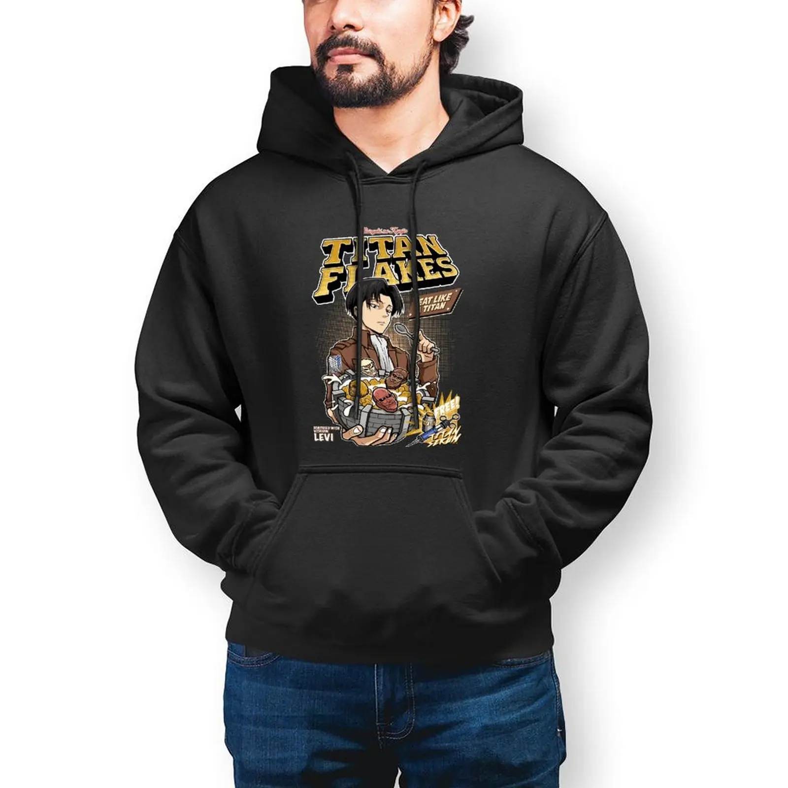 Attack On Titan Levi Hoodie Japanese Anime Cotton Autumn Hoodies Cool Long Sleeve Outdoor Pullover Hoodie Men
Attack On Titan Levi Hoodie Japanese Anime Cotton Autumn Hoodies Cool Long Sleeve Outdoor Pullover Hoodie Men