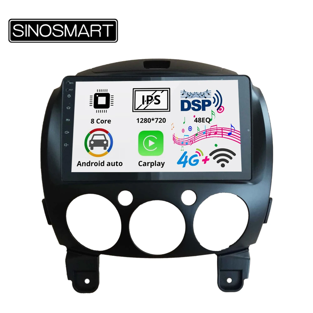 Sinosmart поддержка BOSE 8 Core 48EQ IPS/QLED 2.5D экран автомобильный gps Мультимедиа Радио