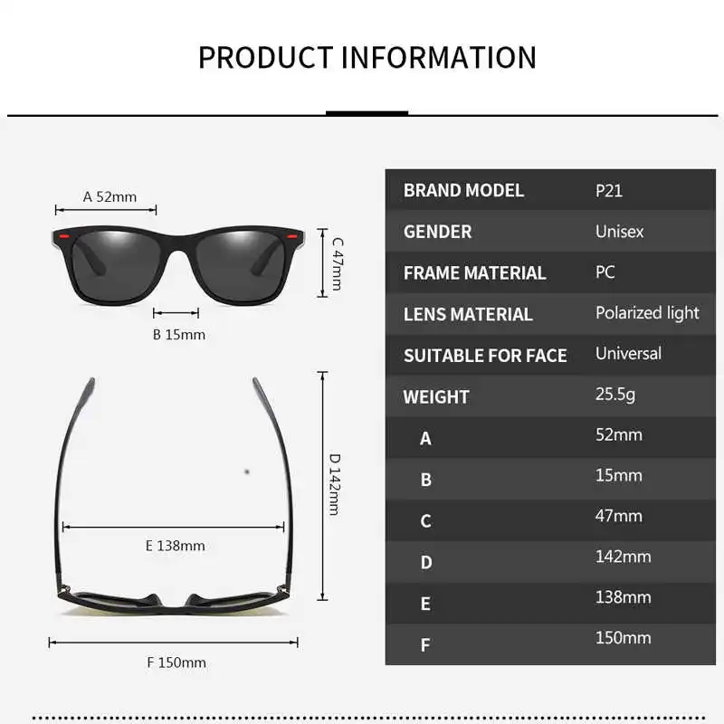 2020 New Brand Design Polarized Sunglasses Men Women Driving Shades Male Vintage Sun Glasses Spuare Mirror Summer UV400 Colors 
2020 New Brand Design Polarized Sunglasses Men Women Driving Shades Male Vintage Sun Glasses Spuare Mirror Summer UV400 Colors