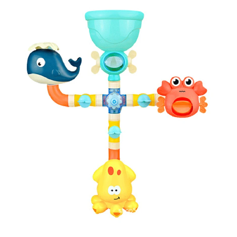 Children's Bath Toys Bathroom Pipes Waterwheels Showers Baby Water DIY Toys Early Childhood Education Boys and Girls Gifts 001
Children's Bath Toys Bathroom Pipes Waterwheels Showers Baby Water DIY Toys Early Childhood Education Boys and Girls Gifts 001