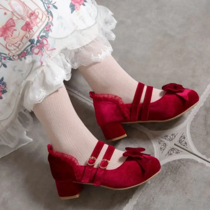 Coolcept New Women Pumps Bow Tie Buckle Women Shoes Fashion Sweet Party Wedding Shoes Women Footwear Size 28-43
Coolcept New Women Pumps Bow Tie Buckle Women Shoes Fashion Sweet Party Wedding Shoes Women Footwear Size 28-43