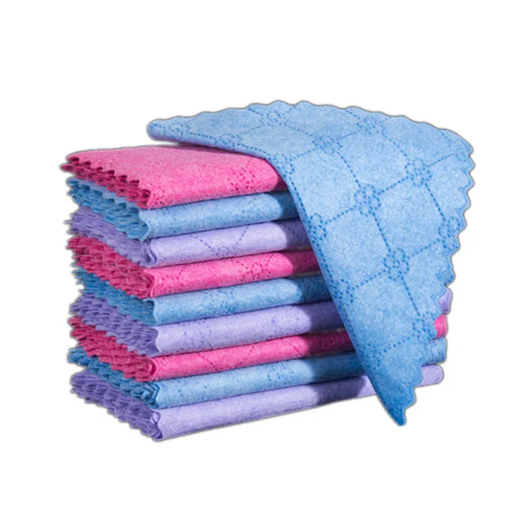 Coconut shell microfiber dishwashing rag absorbs water and does not lint, household scouring pad, kitchen cleaning, non-oily
Coconut shell microfiber dishwashing rag absorbs water and does not lint, household scouring pad, kitchen cleaning, non-oily