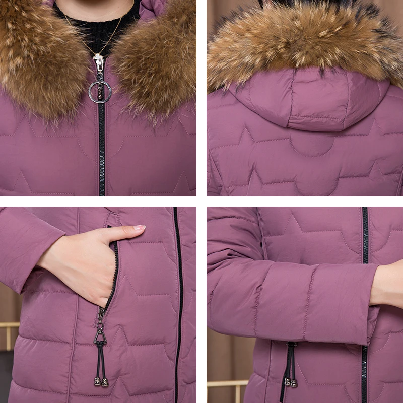 women's winter long jacket for women solid slim parkas oversized thick office lady hooded fur collar warm female coats mujer
women's winter long jacket for women solid slim parkas oversized thick office lady hooded fur collar warm female coats mujer