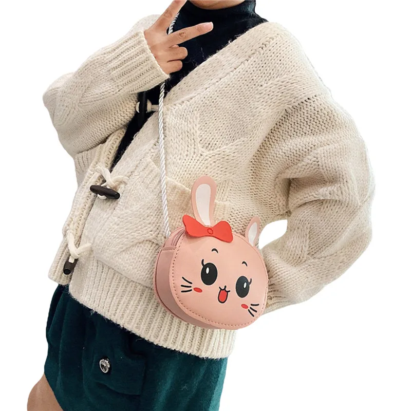 Kids Girl Shoulder Bag Bunny Cartoon Pack PU Leather Rabbit Printed Bowknot Square Pocket Zipper Messenger Bag Coin Purses
Kids Girl Shoulder Bag Bunny Cartoon Pack PU Leather Rabbit Printed Bowknot Square Pocket Zipper Messenger Bag Coin Purses