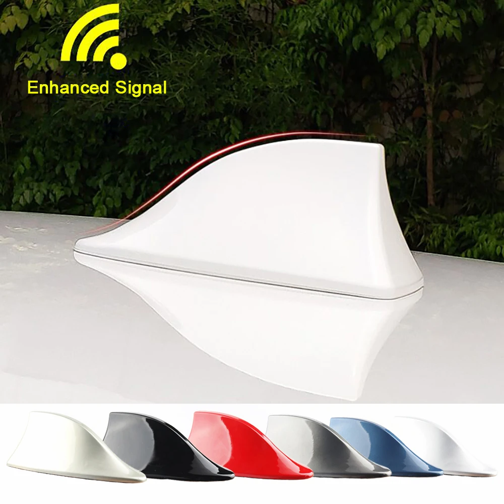 Universal Car Shark Fin Antenna Car Radio Aerials FM/AM Signal Enhanced Aerial Car Styling Car Roof Decoration Sticker Base
Universal Car Shark Fin Antenna Car Radio Aerials FM/AM Signal Enhanced Aerial Car Styling Car Roof Decoration Sticker Base