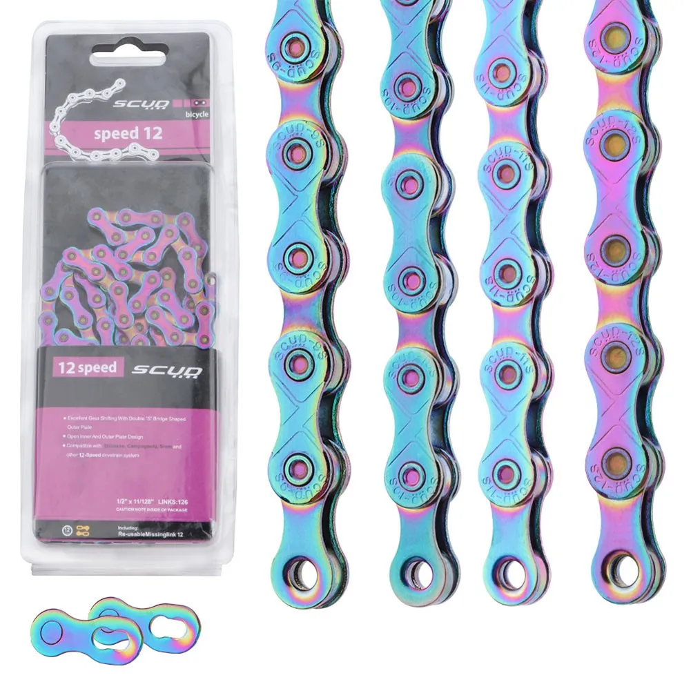 Bicycle 9/10/11/12 Speed Chain Steel MTB Road Bike Chain 116 Links For-Shimano Compatible Part Durable Bike Cycling Accessories
Bicycle 9/10/11/12 Speed Chain Steel MTB Road Bike Chain 116 Links For-Shimano Compatible Part Durable Bike Cycling Accessories