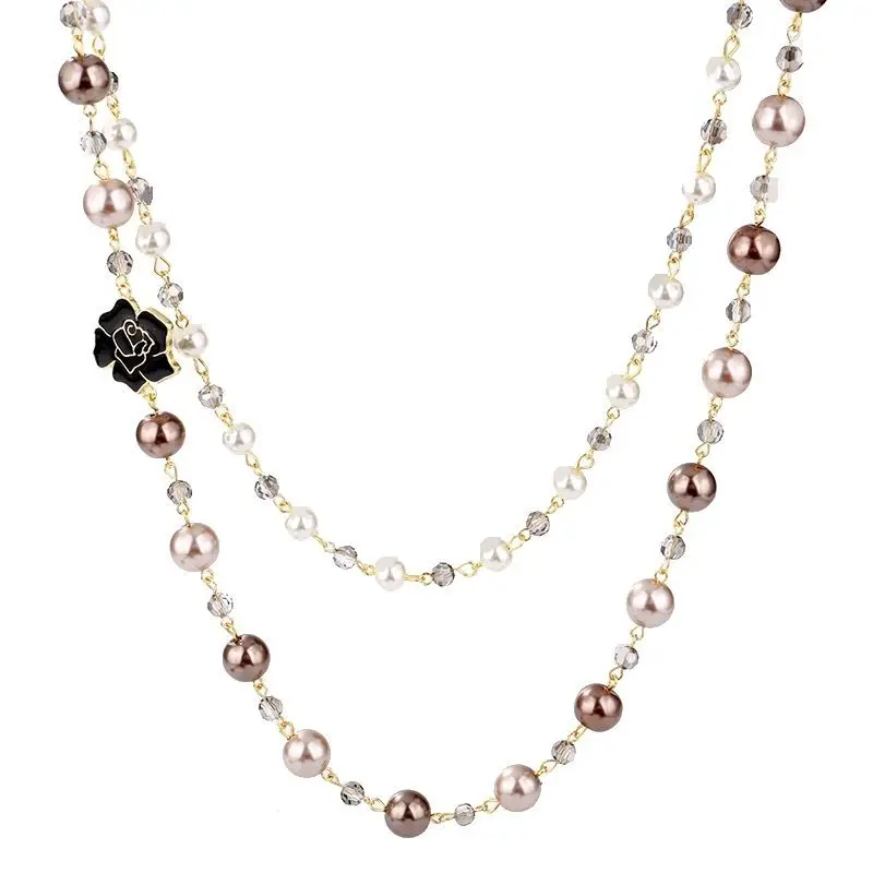 Long Necklace Female Korean Fashion Pearl Necklace Necklaces for Women 2021 New Necklaces Wholesale Hot Sales Jewelry
Long Necklace Female Korean Fashion Pearl Necklace Necklaces for Women 2021 New Necklaces Wholesale Hot Sales Jewelry