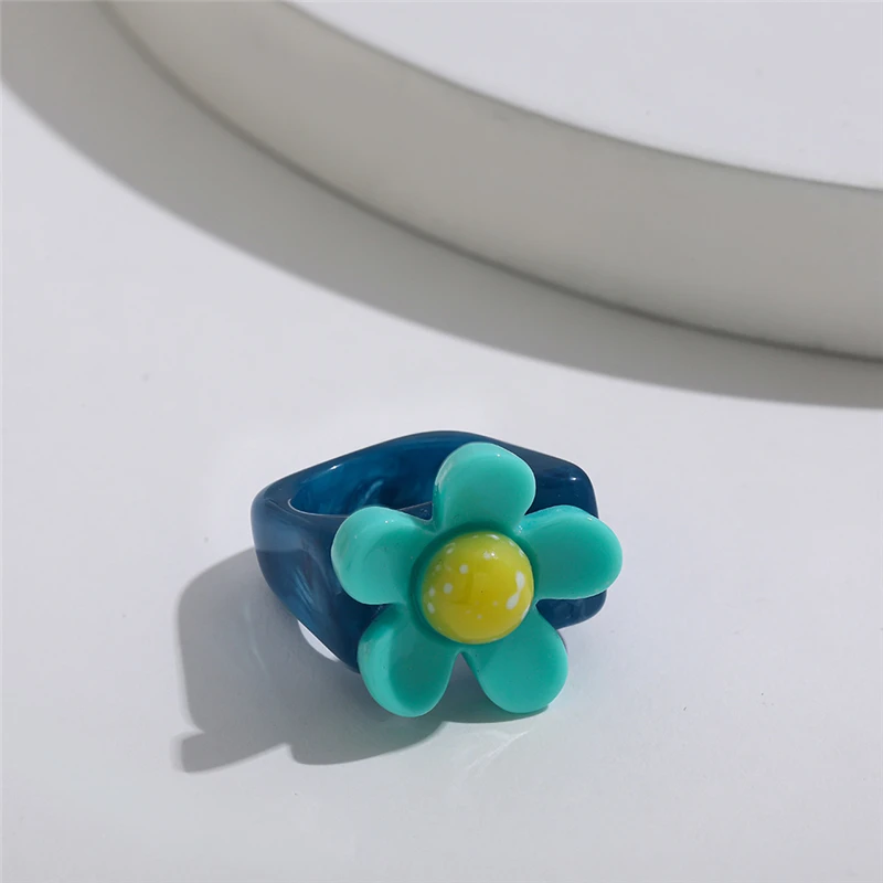 KOJ New Fashion Colorful Dripping Oil Circle Open Rings For Women Candy Color Flower Couple Rings Anillos Bague Femme
KOJ New Fashion Colorful Dripping Oil Circle Open Rings For Women Candy Color Flower Couple Rings Anillos Bague Femme