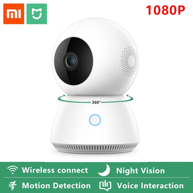Умная камера Mijia chuangmi xiaobai веб с разрешением 1080P HD Wi Fi наклоном и поворотом ночным