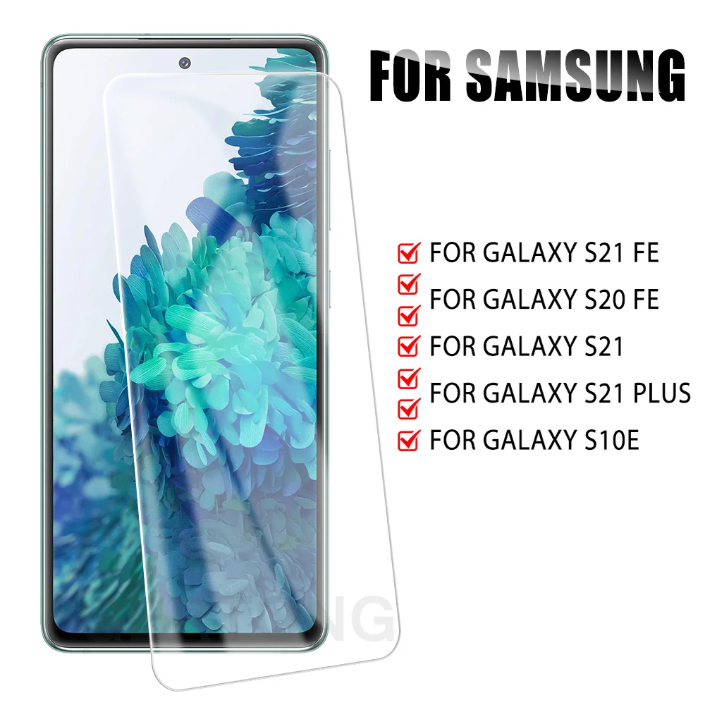 Защитное стекло 9H для SAMSUNG Galaxy S21 21 PLUS S20FE S20 FE S10 E S10E, защита экрана, защитная пленка из закаленного стекла
Защитное стекло 9H для SAMSUNG Galaxy S21 21 PLUS S20FE S20 FE S10 E S10E, защита экрана, защитная пленка из закаленного стекла