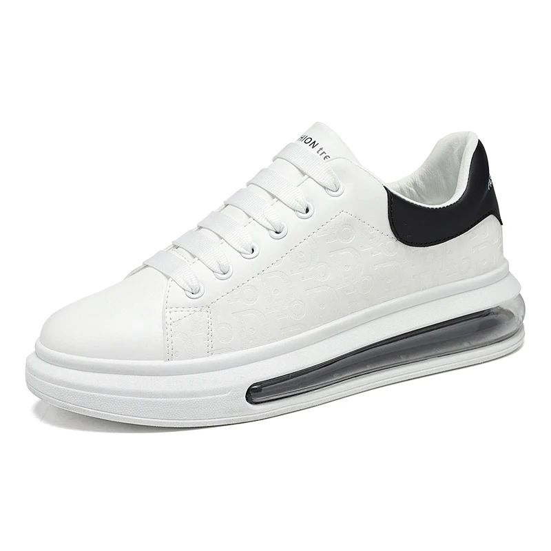 Classical White Shoes for Men Platform Sneakers Air Sole Round Toe Low Top Skate Shoes Male Breathable Sneakers Zapatos Hombre
Classical White Shoes for Men Platform Sneakers Air Sole Round Toe Low Top Skate Shoes Male Breathable Sneakers Zapatos Hombre