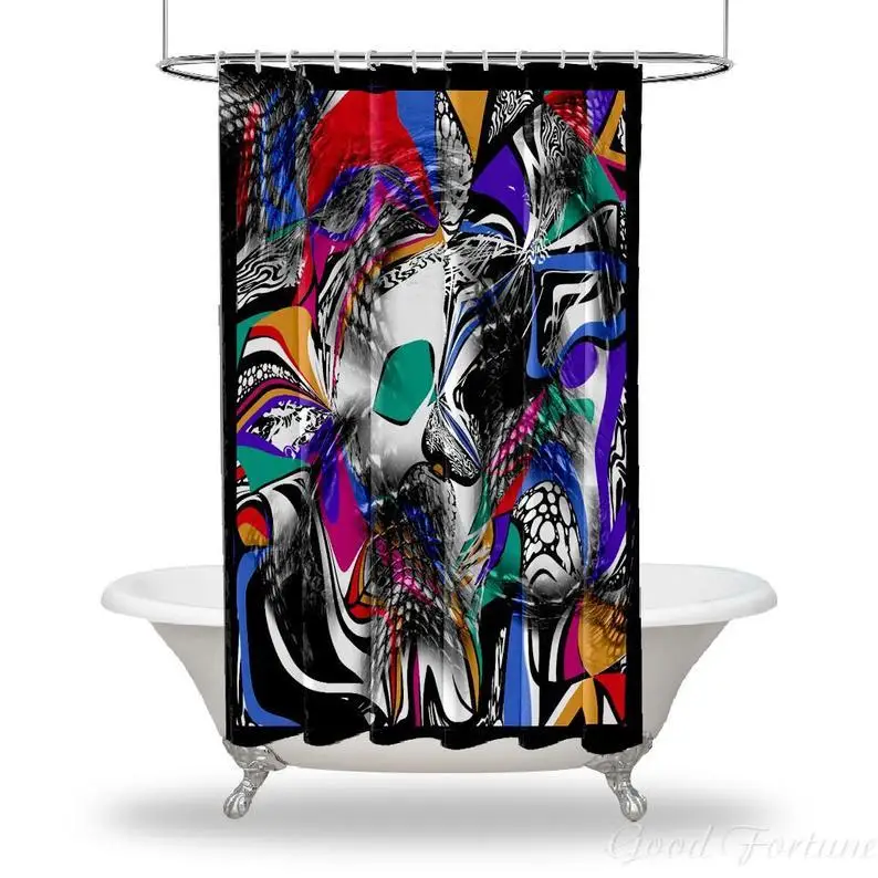 Artwork Printed Showers Curtain Waterproof For Your Bathtub Bathroom Decorations Colorful
Artwork Printed Showers Curtain Waterproof For Your Bathtub Bathroom Decorations Colorful