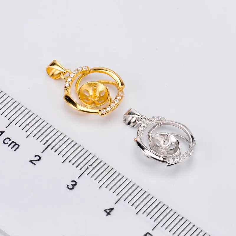 Jewelry Handwork Pendant Base S925 Sterling Silver Pearl Pendant Accessories And Parts Findings Jewelry For DIY Fittings Women
Jewelry Handwork Pendant Base S925 Sterling Silver Pearl Pendant Accessories And Parts Findings Jewelry For DIY Fittings Women
