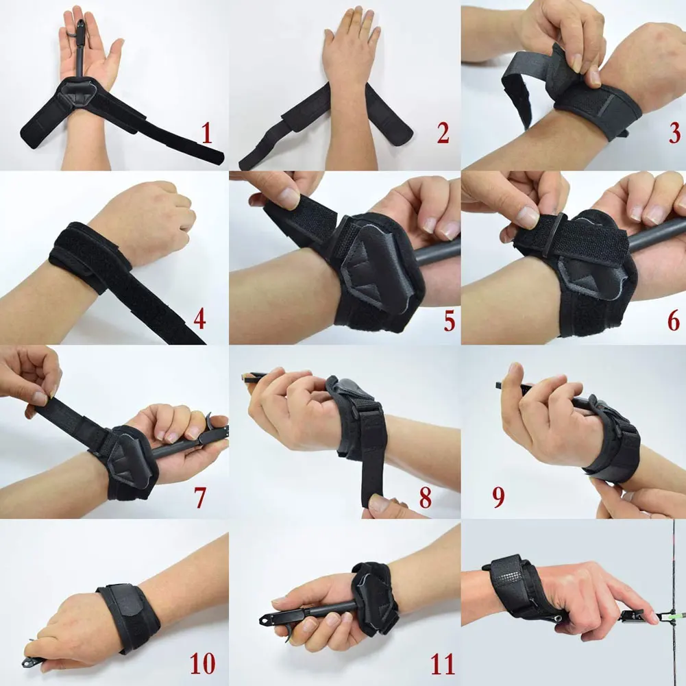 Outdoor Black Color Archery Caliper Release Aid Compound Bow Strap Shooting Pro Arrow Trigger Wristband Archery caliper
Outdoor Black Color Archery Caliper Release Aid Compound Bow Strap Shooting Pro Arrow Trigger Wristband Archery caliper