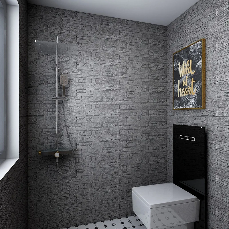3D Brick Wall Stickers DIY Self-Adhesive Living Room Decor Foam Waterproof Wall Panels Covering Wallpaper for Home House Decor 
3D Brick Wall Stickers DIY Self-Adhesive Living Room Decor Foam Waterproof Wall Panels Covering Wallpaper for Home House Decor