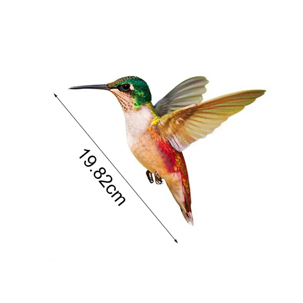 Hot Sales!! 6Pcs Hummingbird Stickers Environmentally Friendly Anti-collision PVC Decoration Animal Window Stickers for Living R
Hot Sales!! 6Pcs Hummingbird Stickers Environmentally Friendly Anti-collision PVC Decoration Animal Window Stickers for Living R